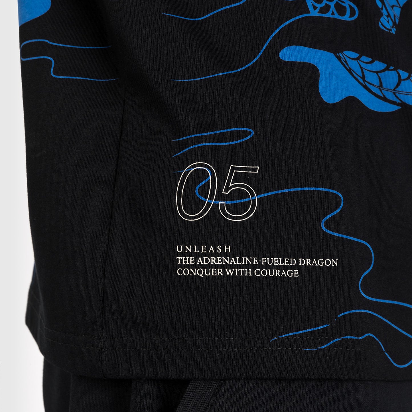 Venum Dragon's Flight Herren T-Shirt - Mitternachtsblau