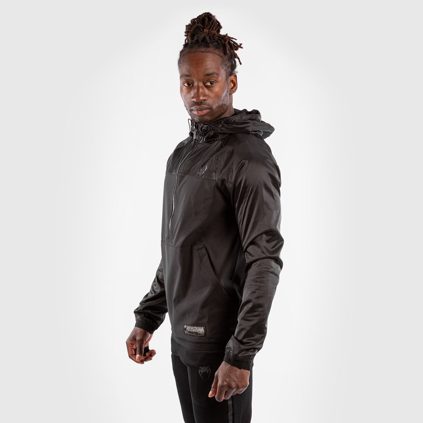 Venum Laser XT Hoodie - Scwharz/Scwharz