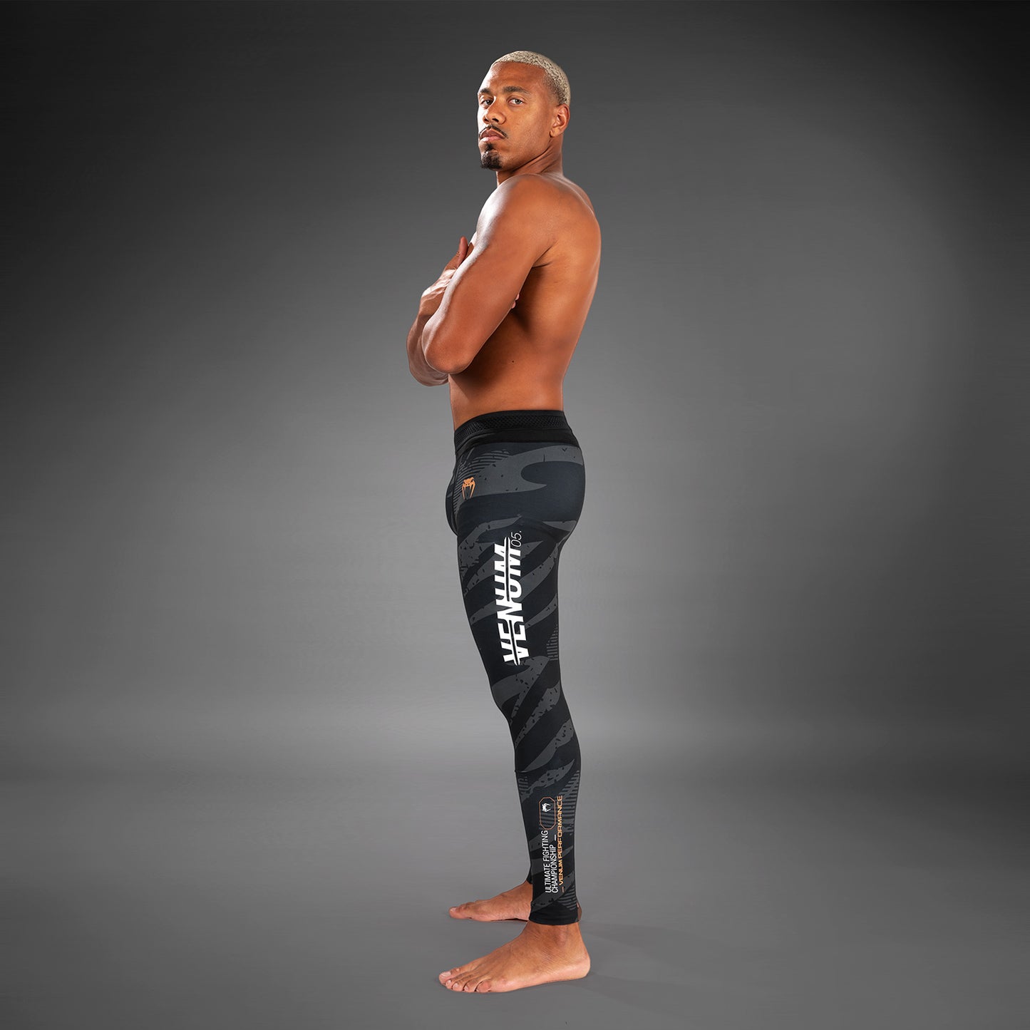 UFC Adrenaline by Venum Fight Week Performance Herren-Tight - Urban Camo