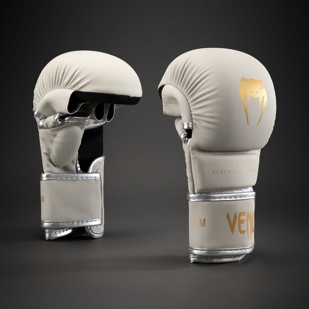 Venum Contender 1.5 MMA-Sparringhandschuhe - Elfenbein/Gold