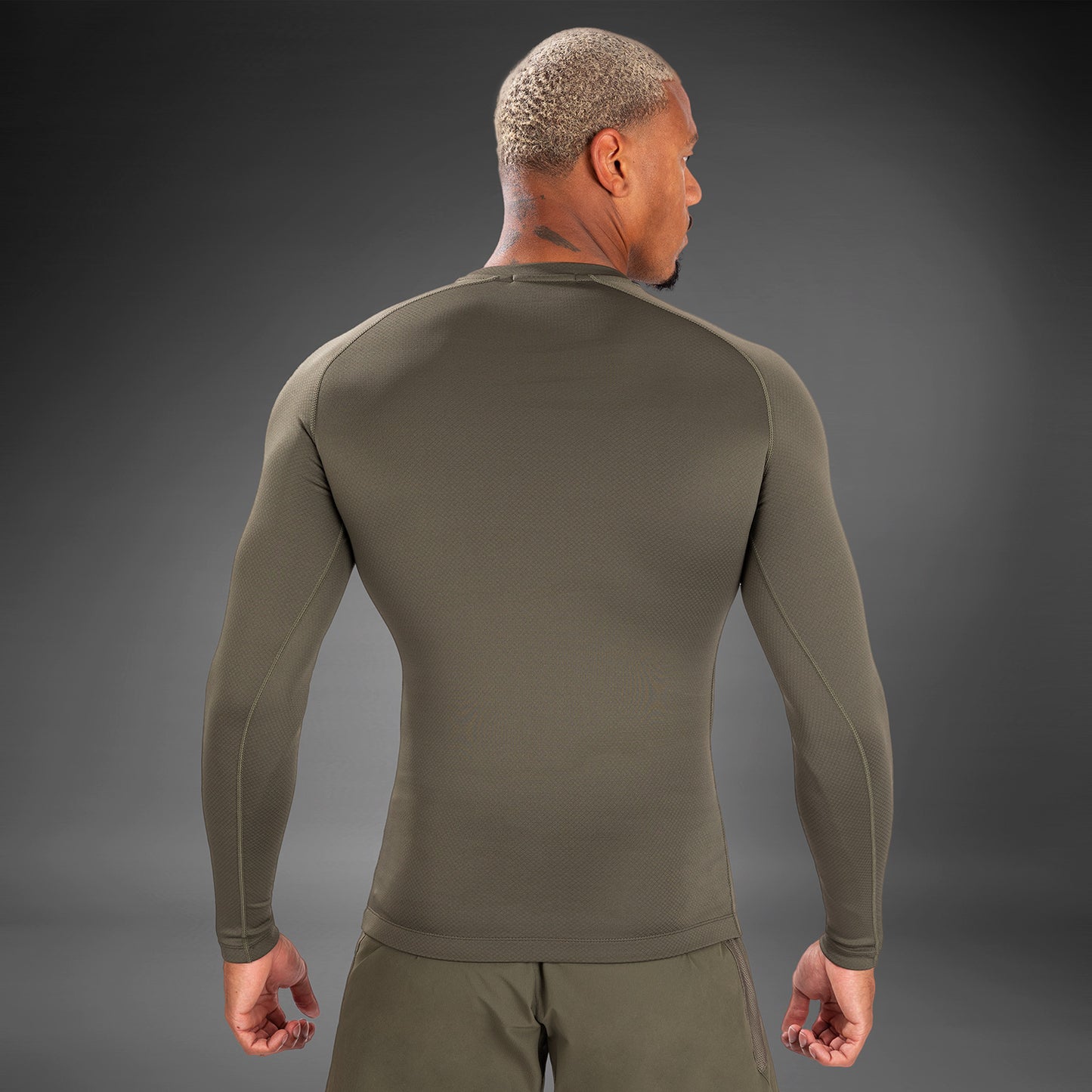 Venum Contender Herren Langärmeliger Rashguard - Khaki