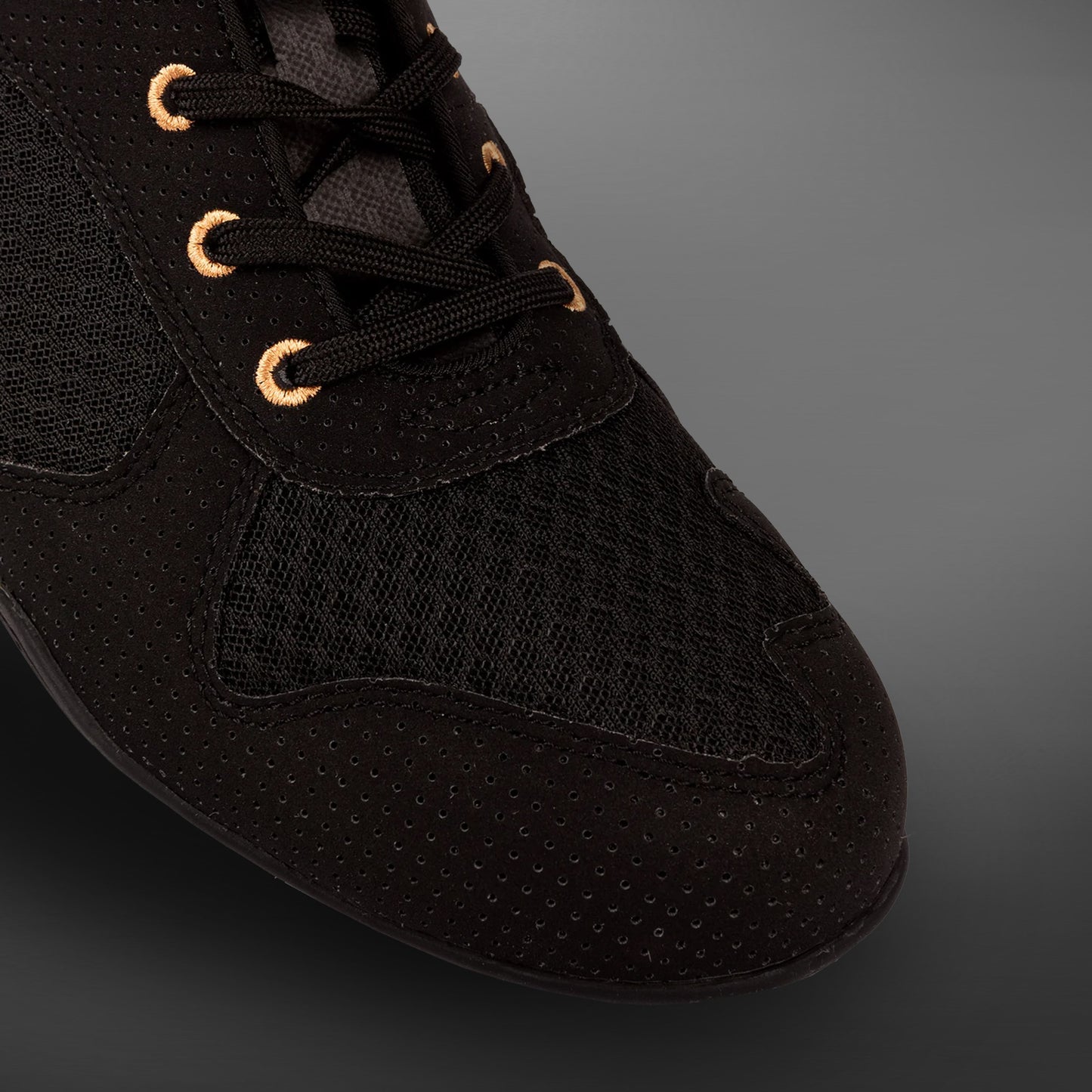 Elite Boxschuhe - Schwarz/Bronze