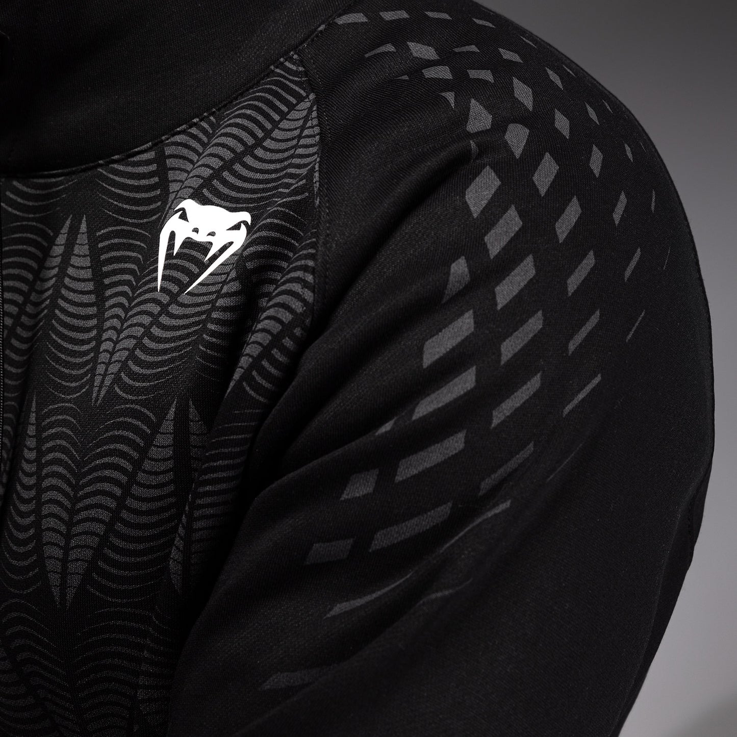 UFC Zenith by Venum Replica Zip Hoodie Herren - Schwarz