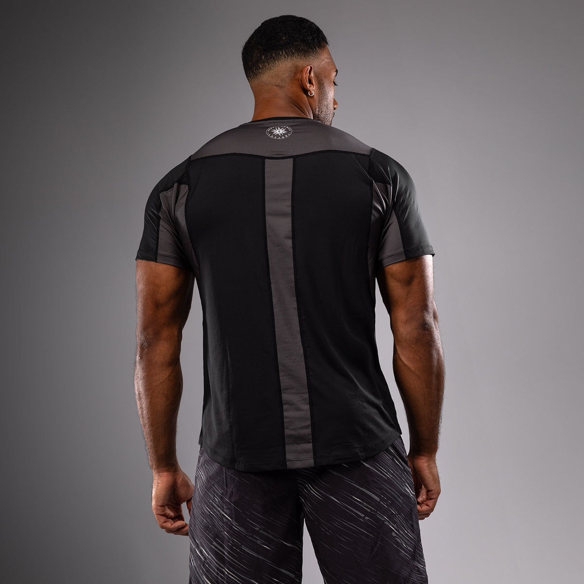 Venum Rapid Dry-Tech T-shirt - Schwarz/Sturmgrau