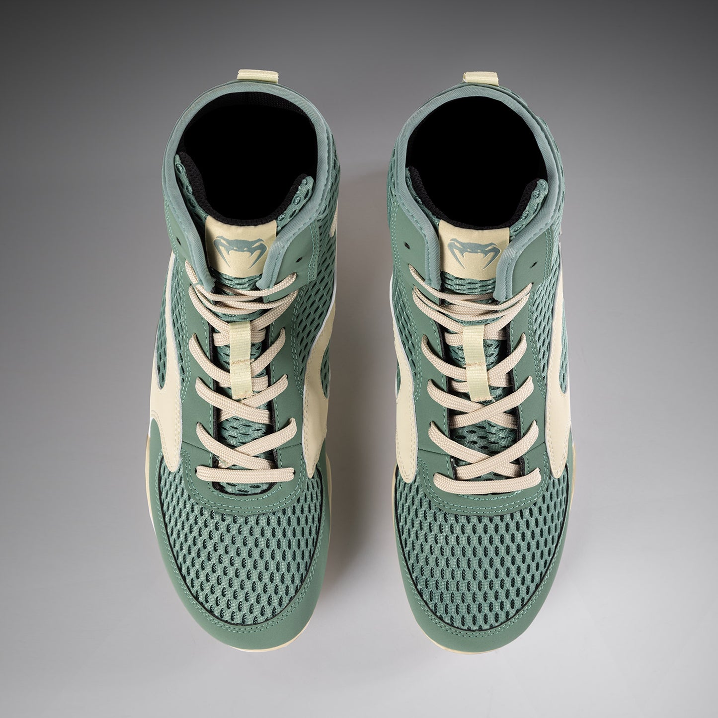 Venum Contender Boxschuhe - Aqua Grün/Elfenbein