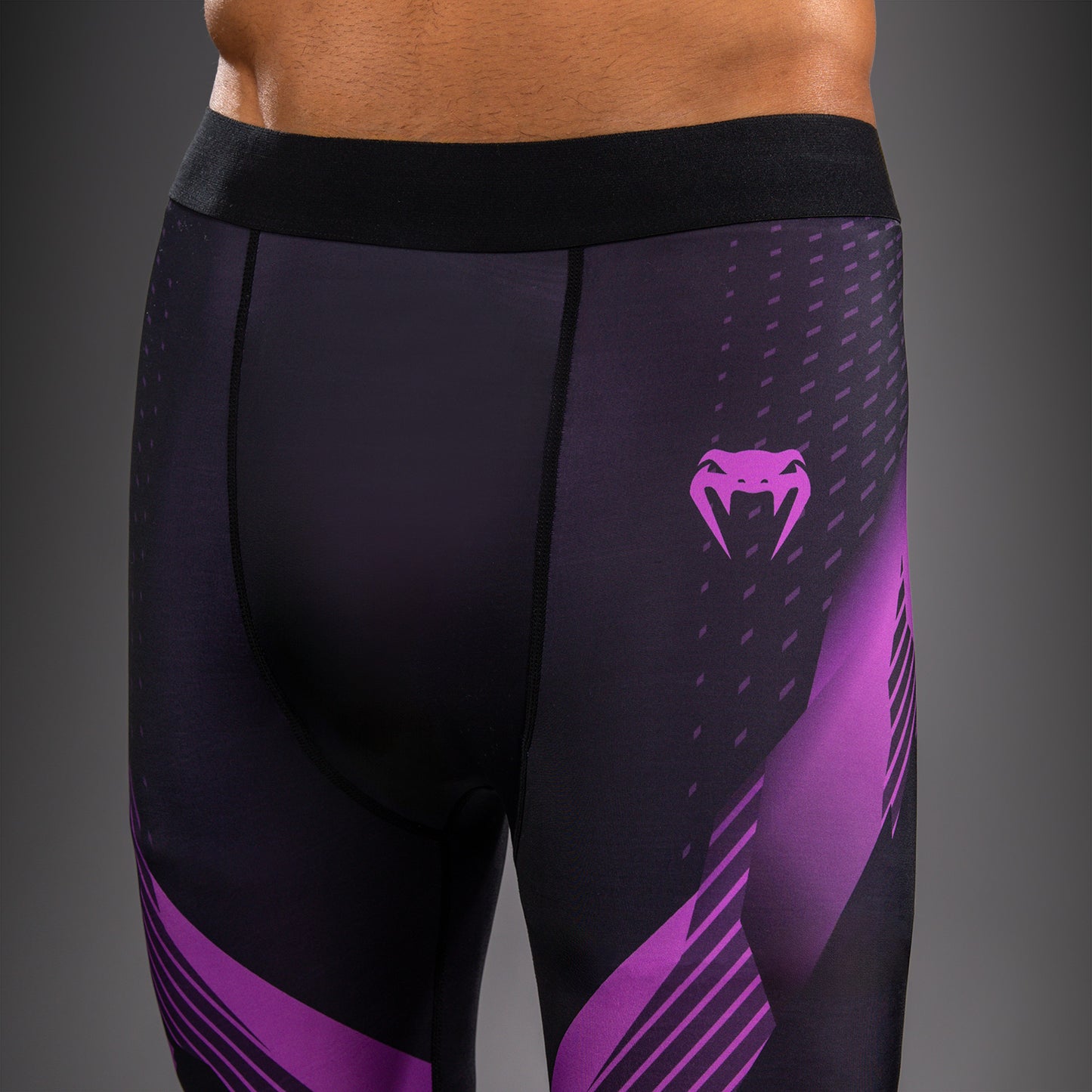 Venum No-Gi 6.0 Spats - Schwarz/Lila