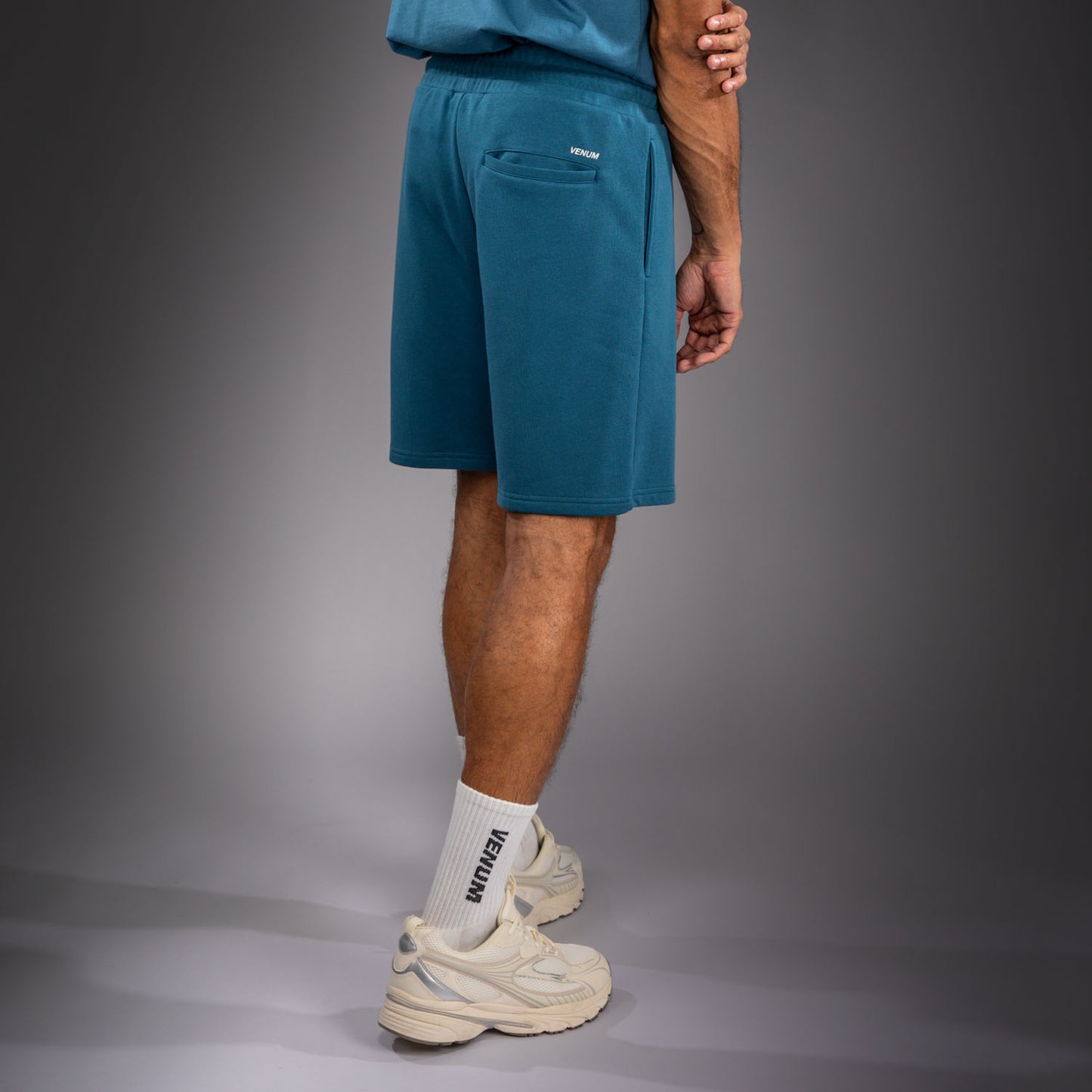 Venum Giant 3D Shorts aus Baumwolle - Ozeanblau