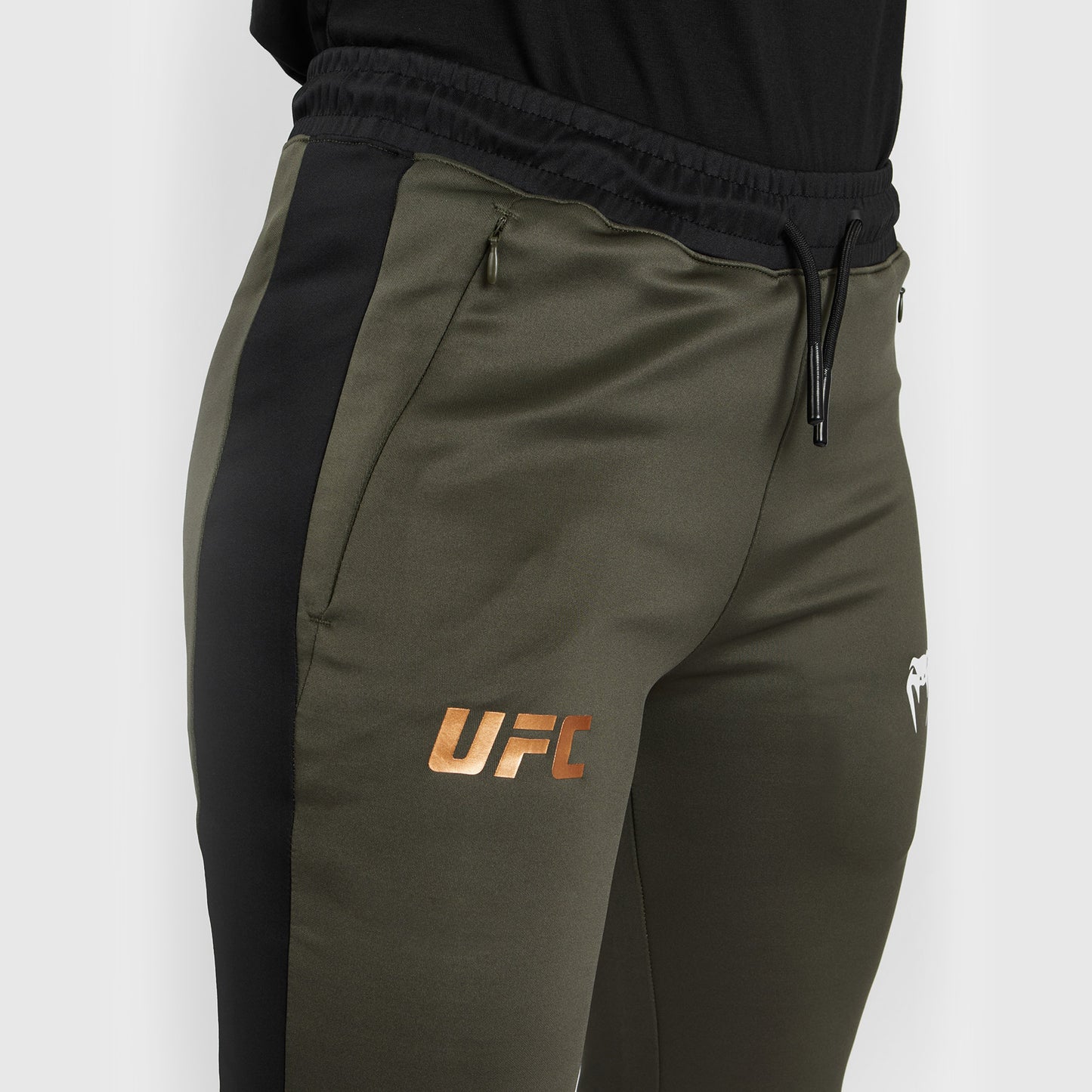 UFC Adrenaline by Venum Fight Week Performance-Jogginghose für Frauen - Khaki/Bronze
