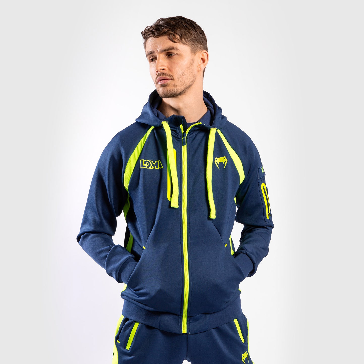 Venum Origins Kapuzenpullover Loma Edition - Blau/Gelb