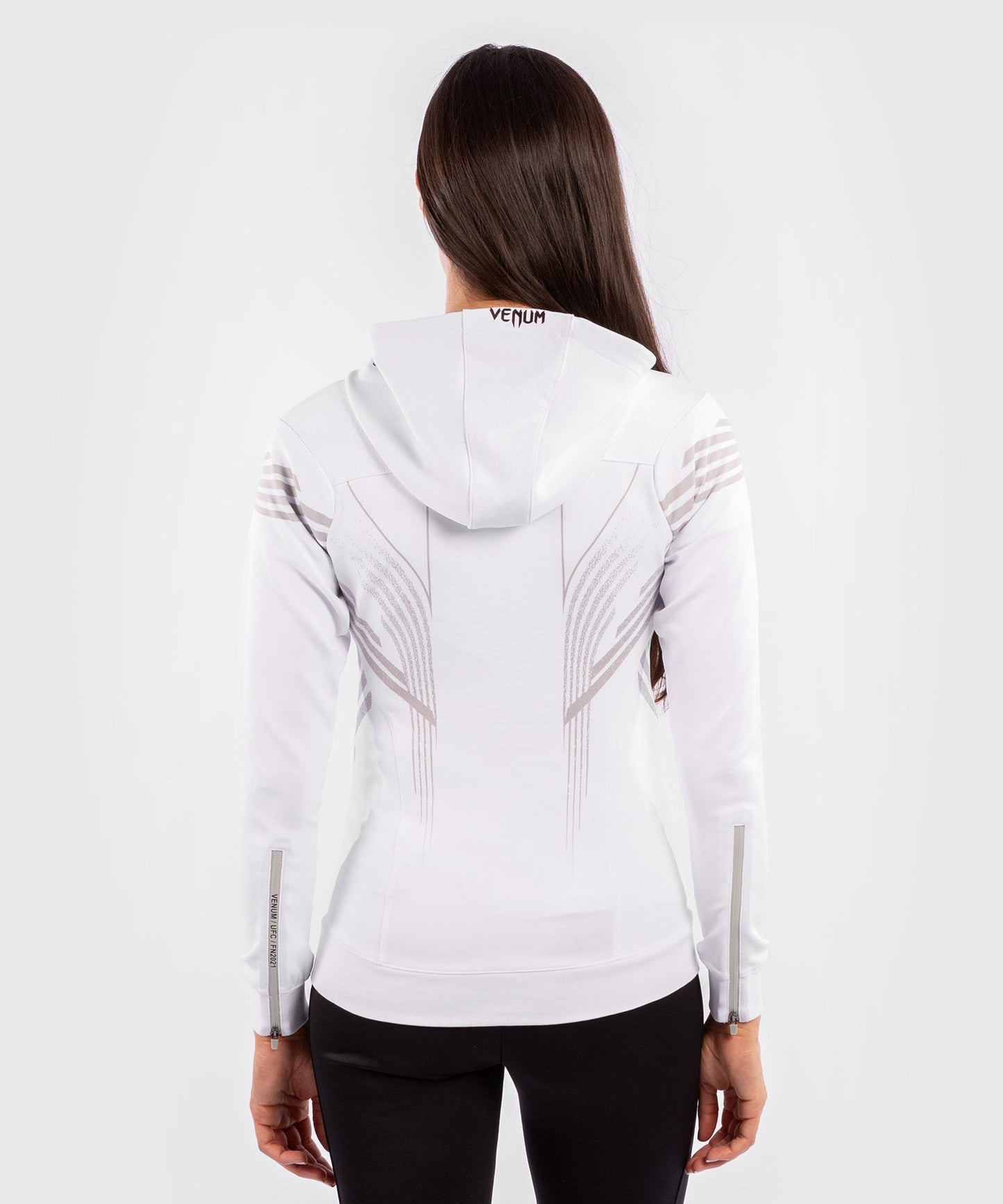 UFC Venum Fighters Authentic Fight Night Damen Walkout Hoodie - Weiß
