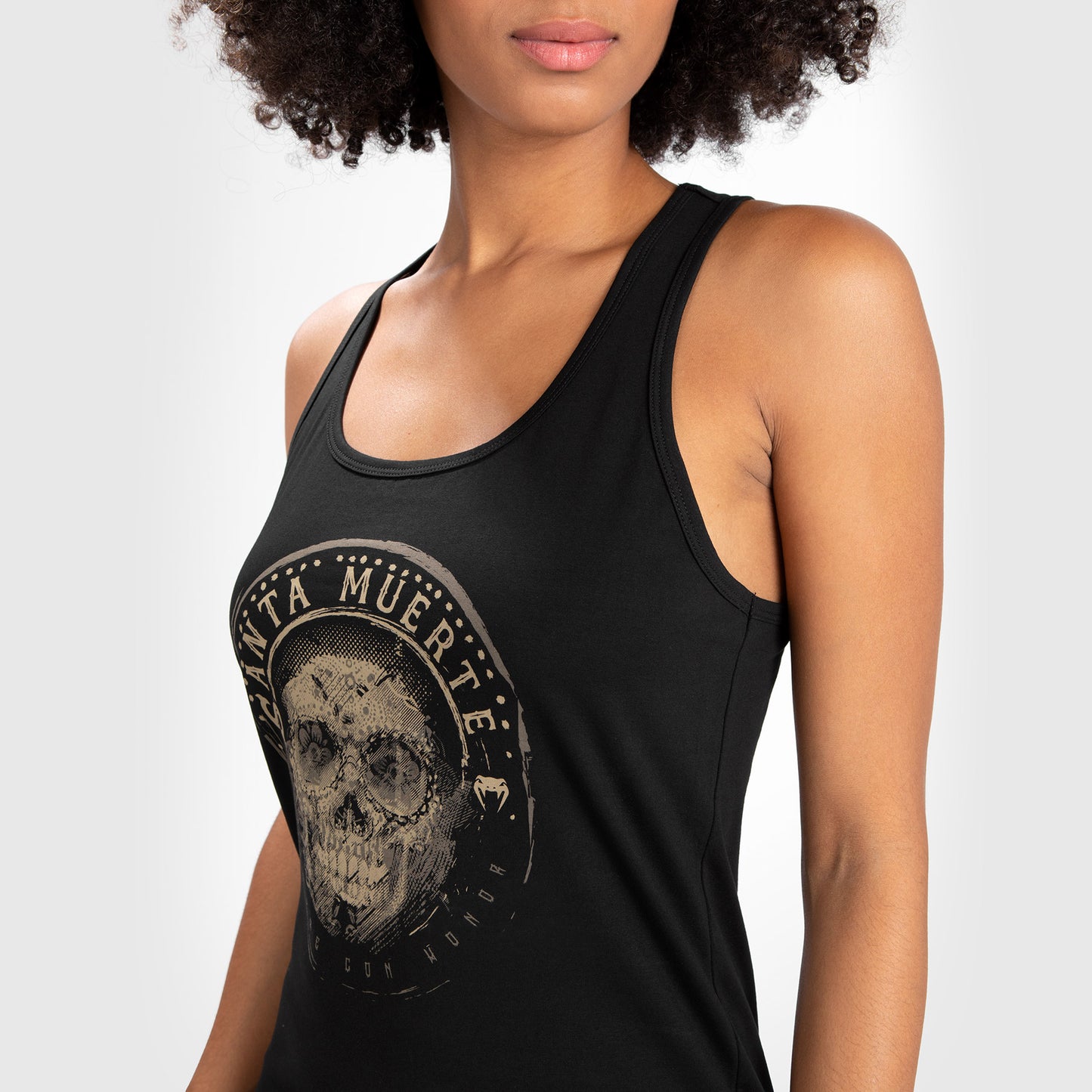 Venum Damen Santa Muerte Dark Side - Tanktop - Schwarz/Braun