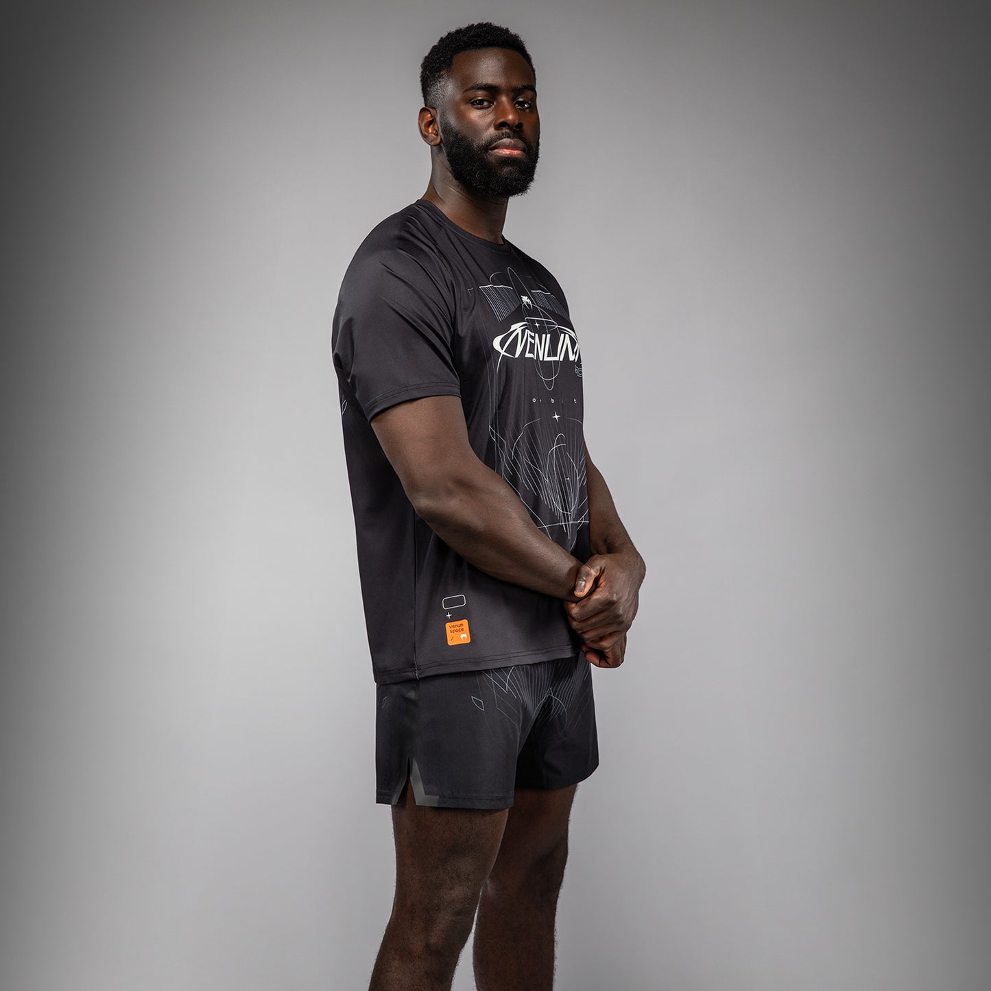 Venum Eclipse Dry-Tech T-Shirt – Schwarz/Silber