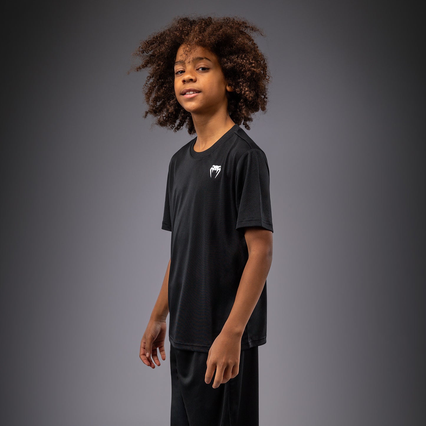 Venum Lineup T-Shirt Kurzarm Für Kinder - Schwarz/Weiß