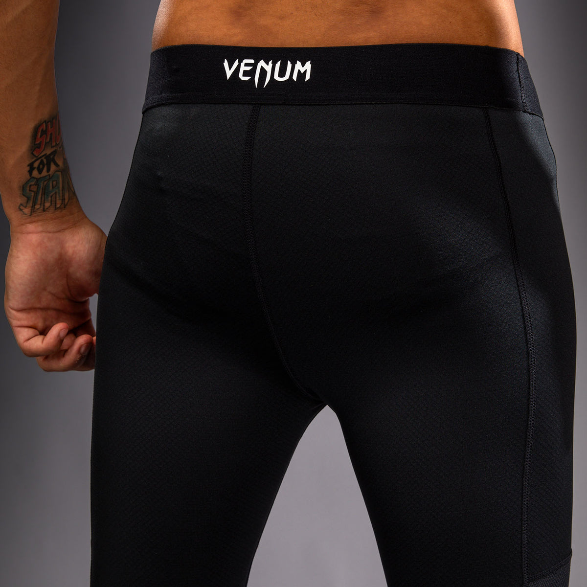 Venum MX Basics Kompressionshose - Schwarz/Weiß
