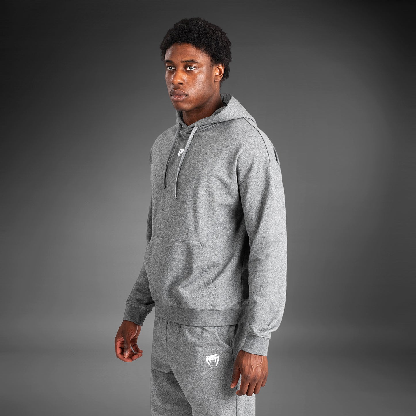 Venum Vortex XL Lite Herren Hoodie - Helles Heather Grau