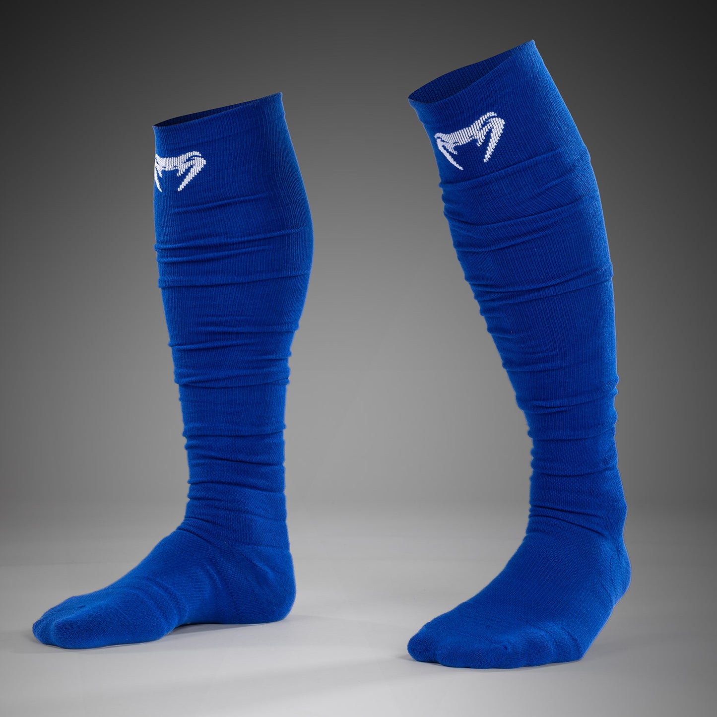 Venum Elite Performance Lange Socken - Royalblau/Weiß