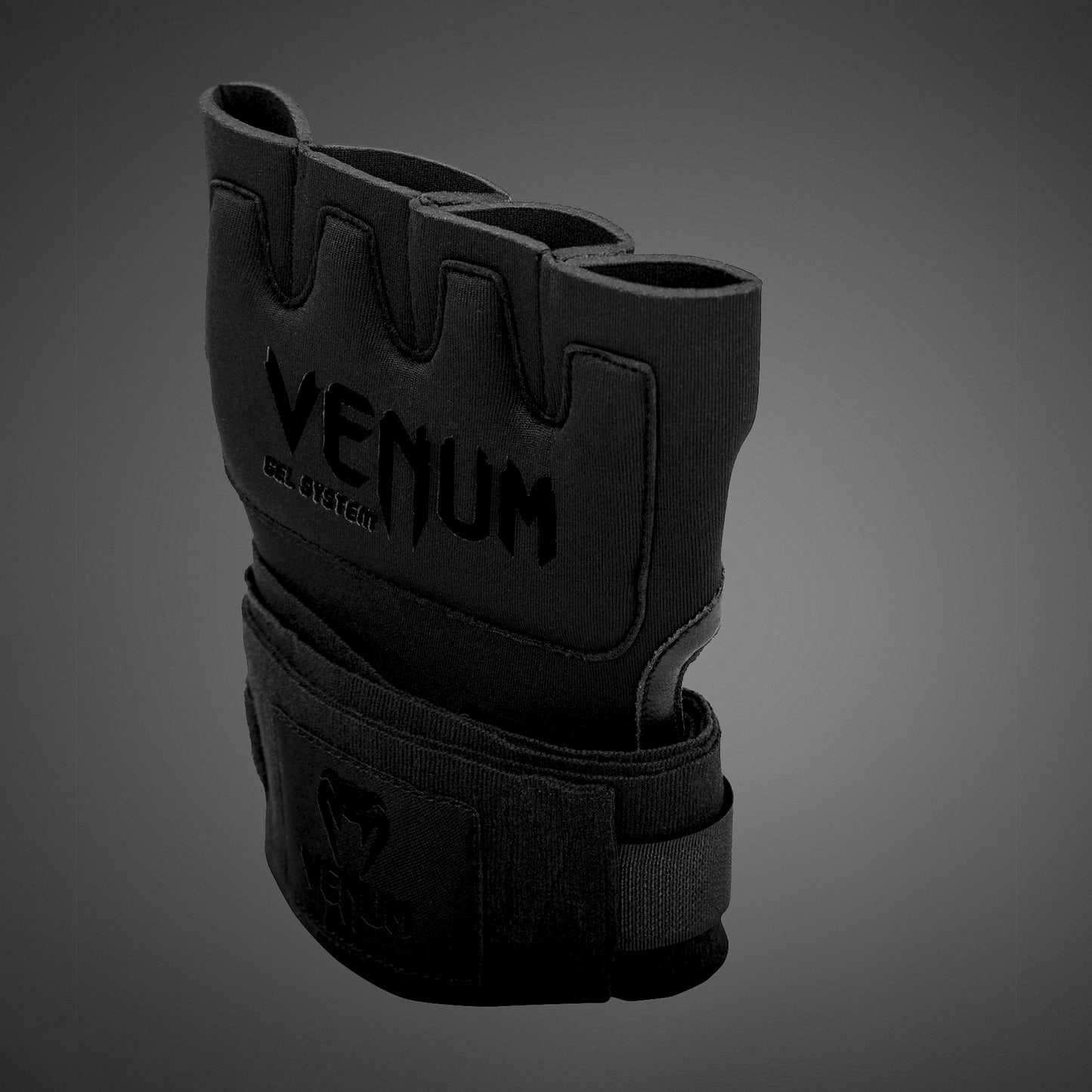 Venum Gel Kontact Handschuh Wraps - Schwarz/Schwarz