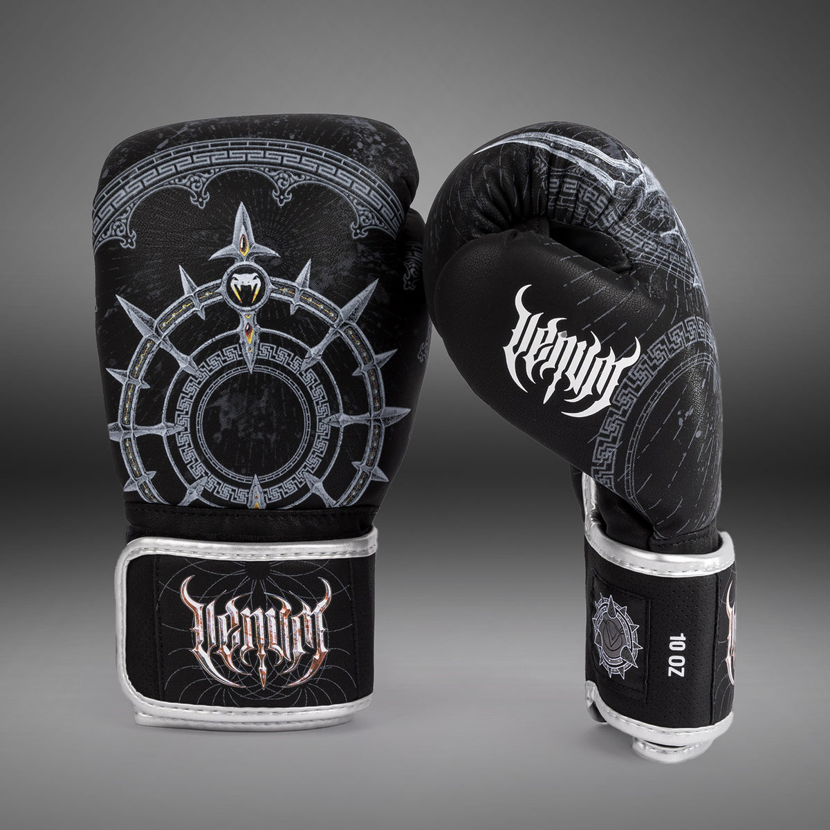 Venum Gladiator 5.0 Boxhandschuhe - Schwarz/Silber