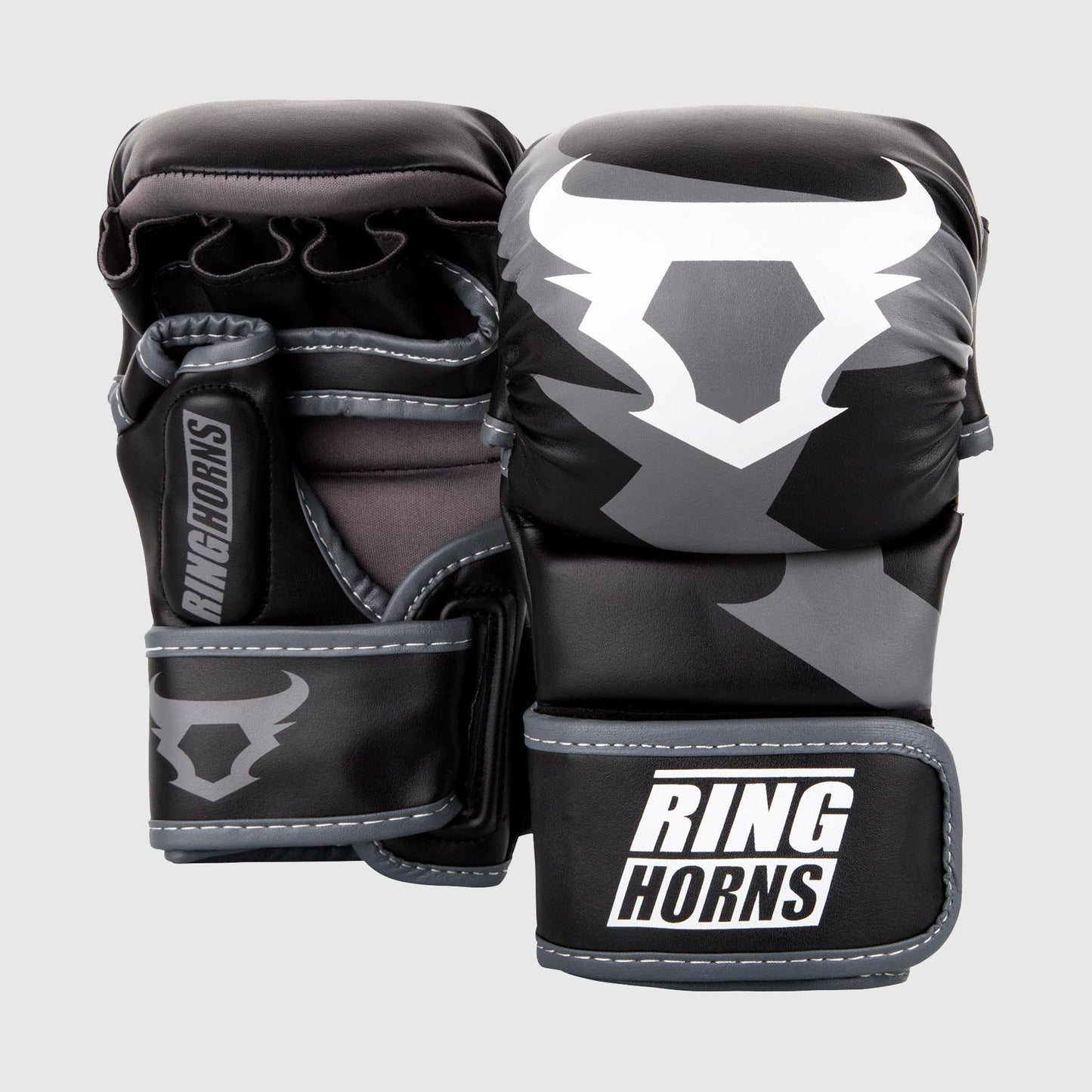 Venum Ringhorns Charger MMA-Sparring-Handschuhe - Schwarz