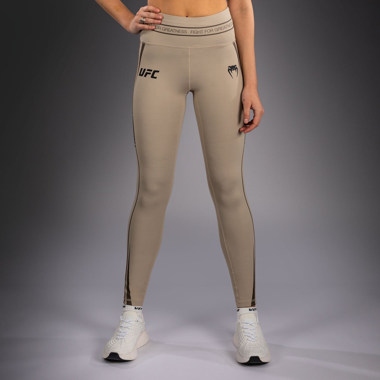 Venum UFC Unity by Venum Authentic Fight Week Damen Funktions-Kompressionshose - Sand