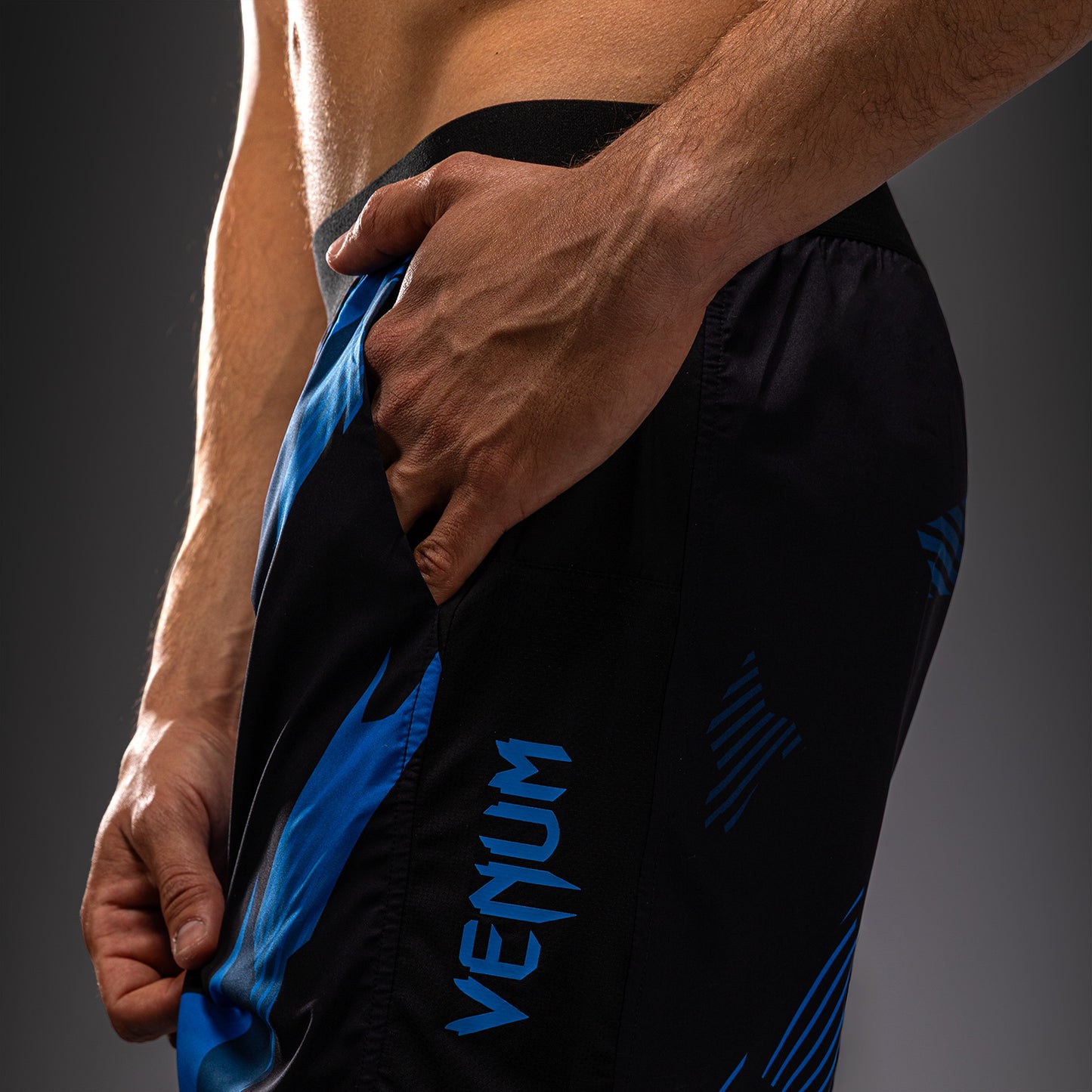 Venum No-Gi 6.0 Trainingsshorts - Schwarz/Blau