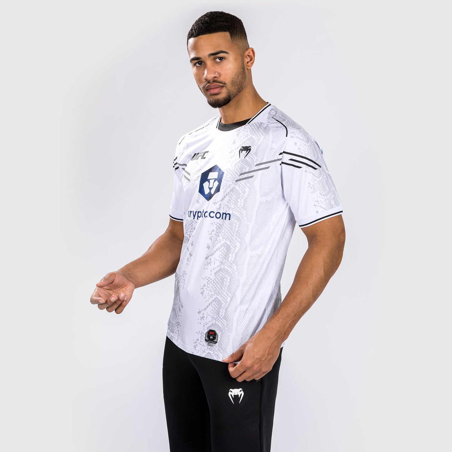 UFC Adrenaline von Venum personalisierte authentic Fight Night Männer Walkout Jersey - weiß