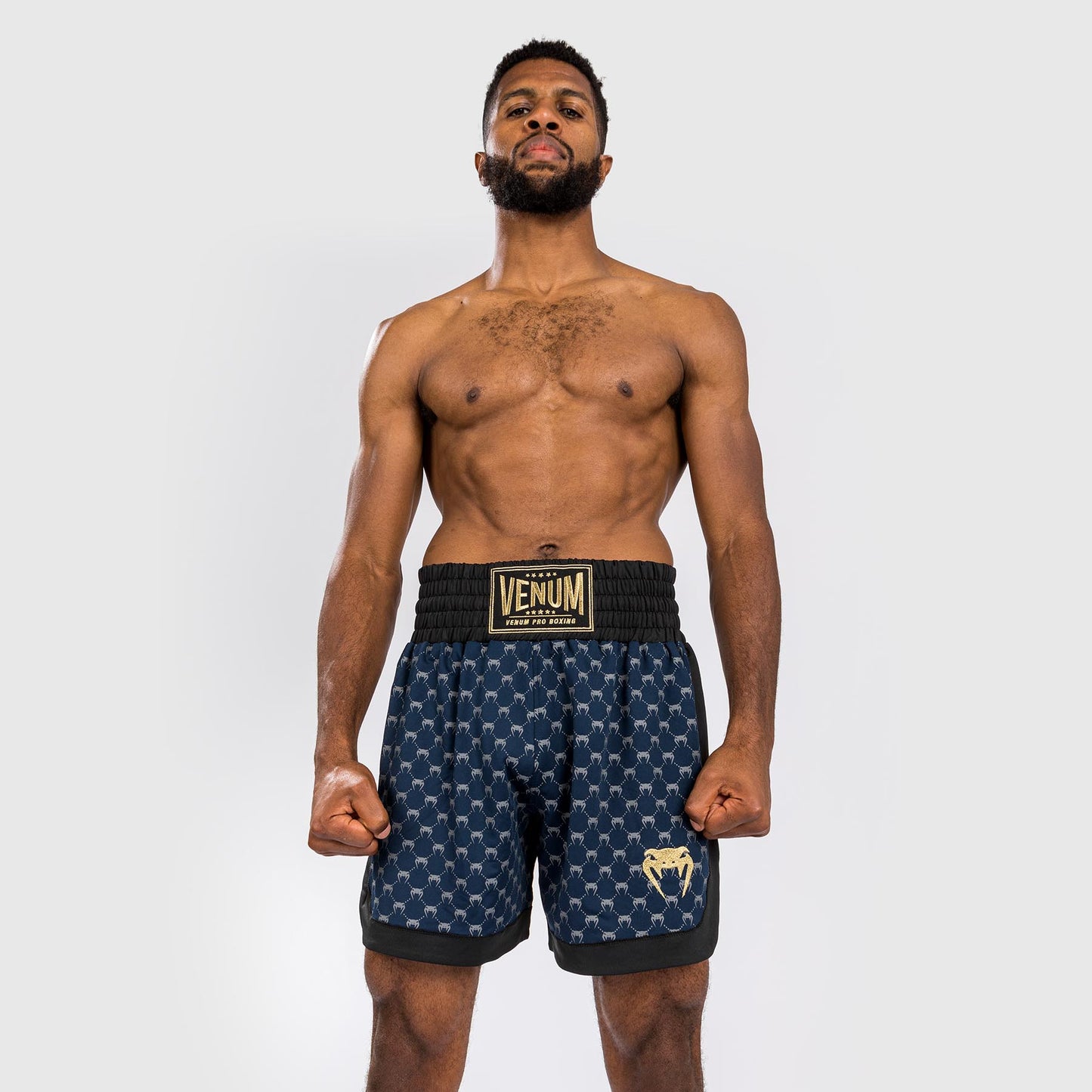 Venum Monogram Boxershorts - Schwarz/Marineblau