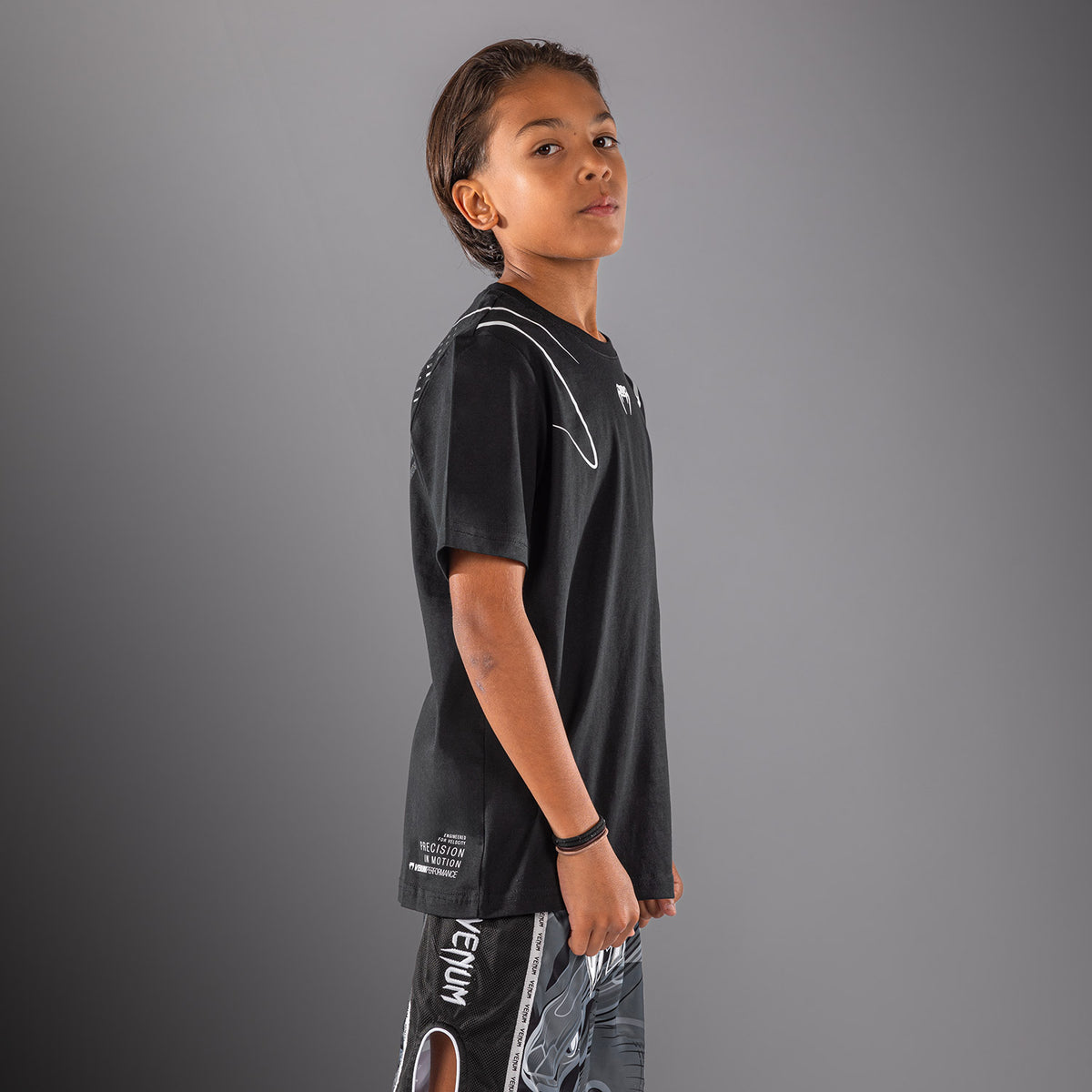 Venum Crimson Viper 2.0 Kinder-T-Shirt - Schwarz/Grau