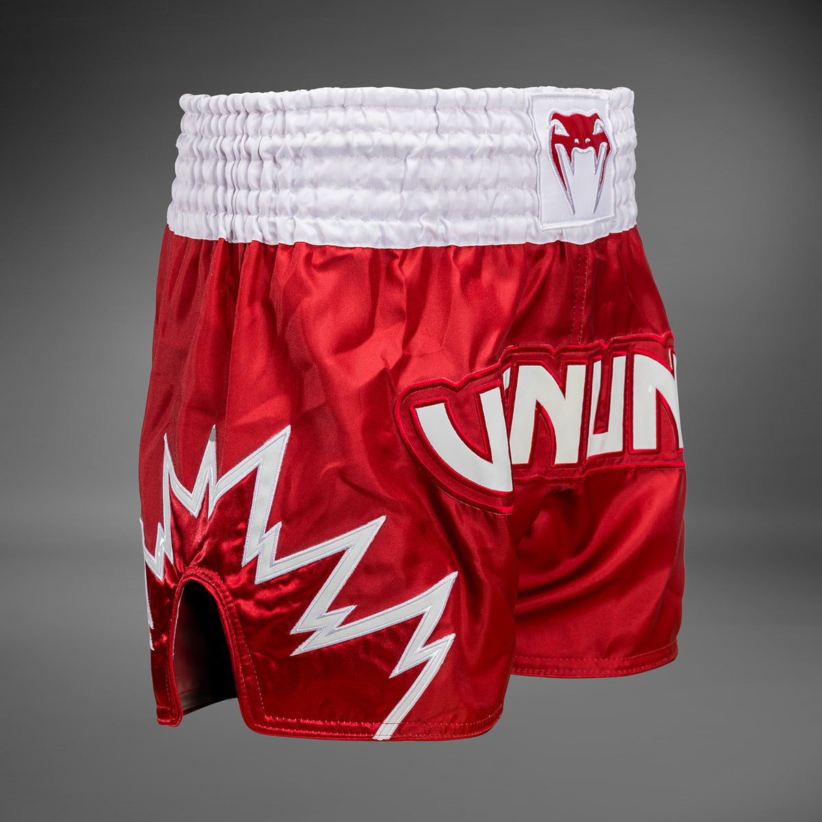 Venum Inferno Muay Thai Shorts - Rot/Weiß