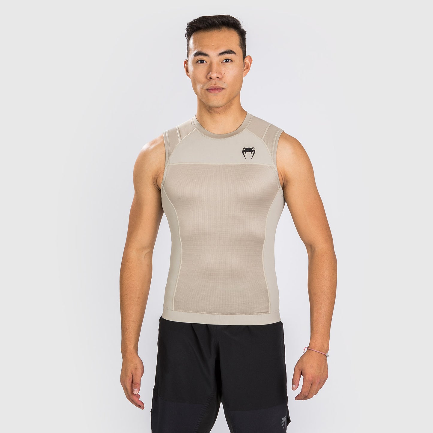 Venum G-Fit Air Rashguard ärmellos – Sand