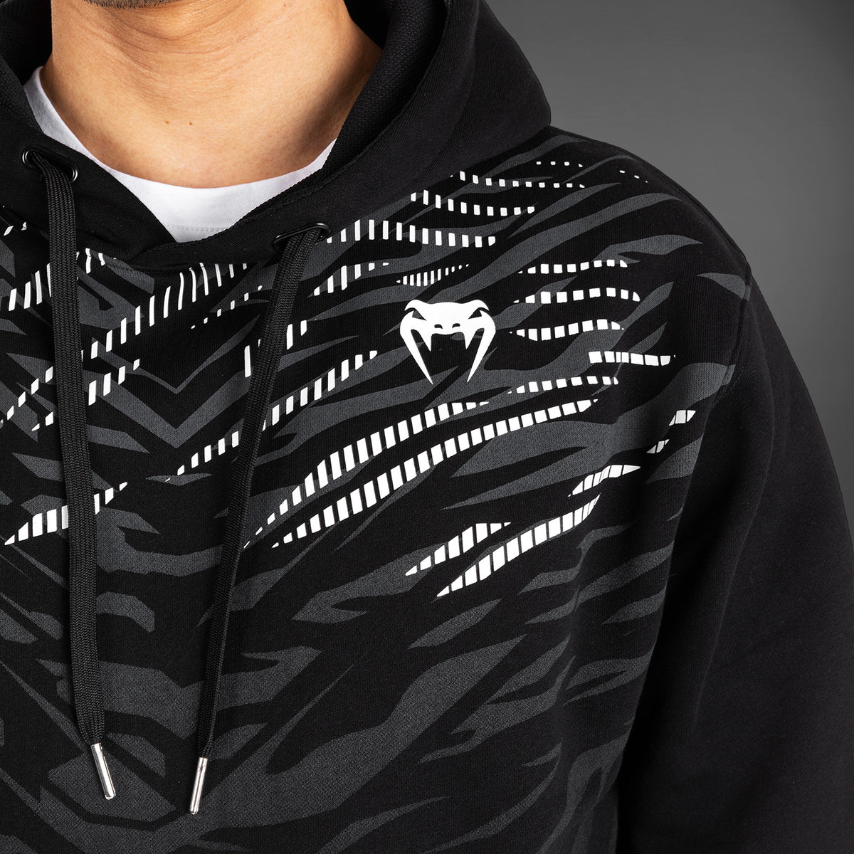 UFC Fusion by Venum Replica Herren Pullover Hoodie - Schwarz