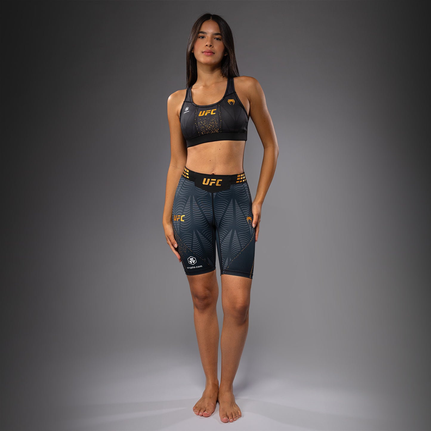 UFC Zenith by Venum Authentic Fight Night Lange Passform Vale Tudo Short Damen - Champion