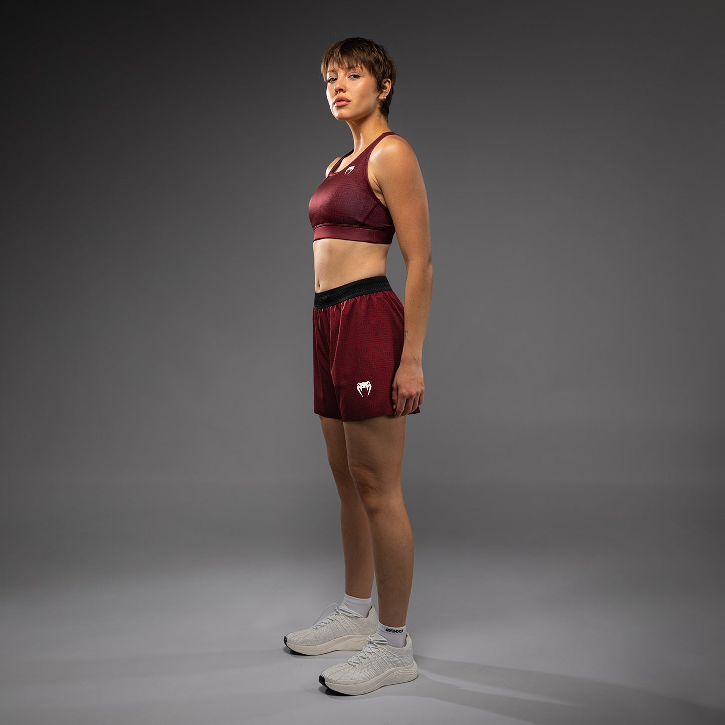 Venum x Ares Damen Sport-BH - Burgunder