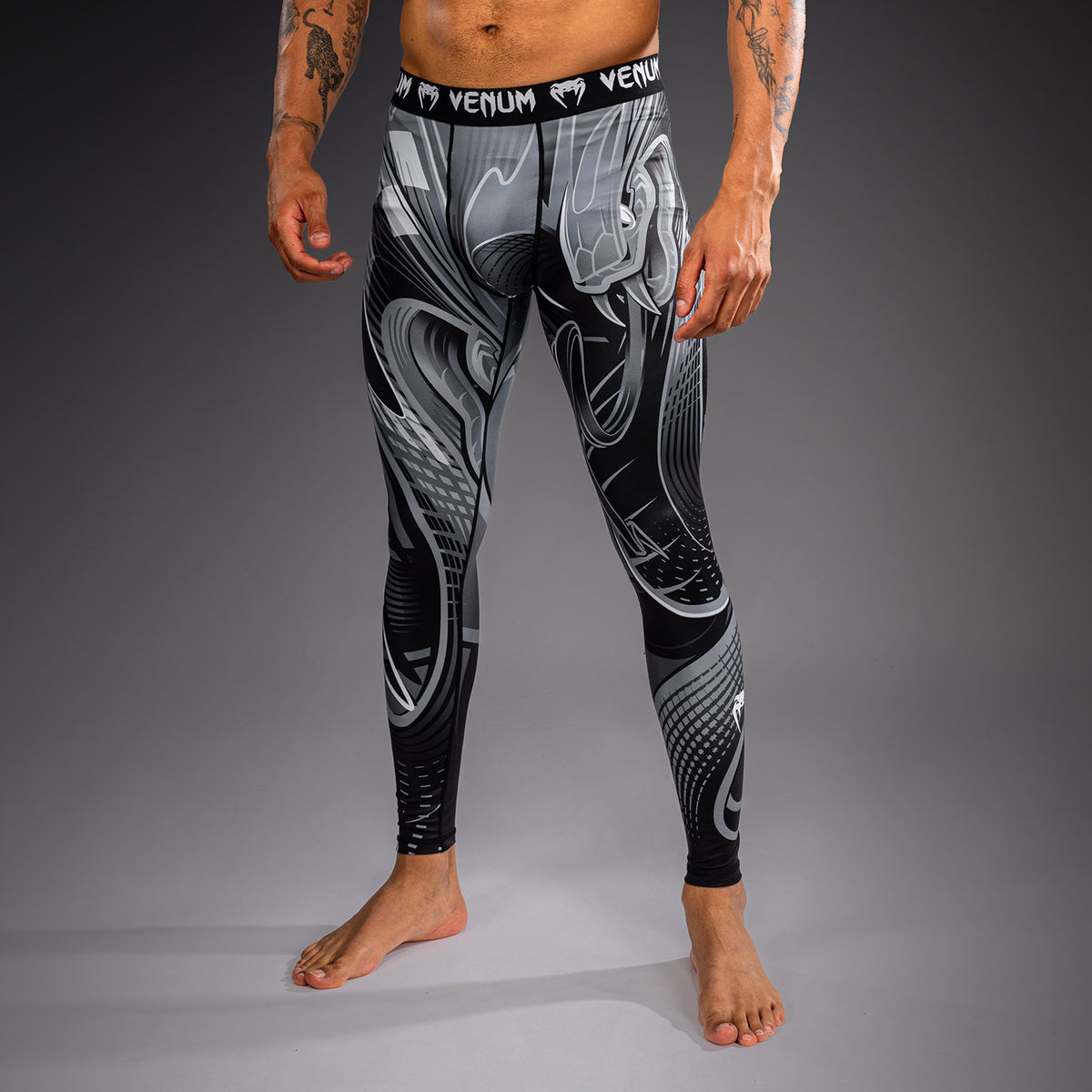 Venum Crimson Viper 2.0 Kompressionsleggings - Schwarz/Grau