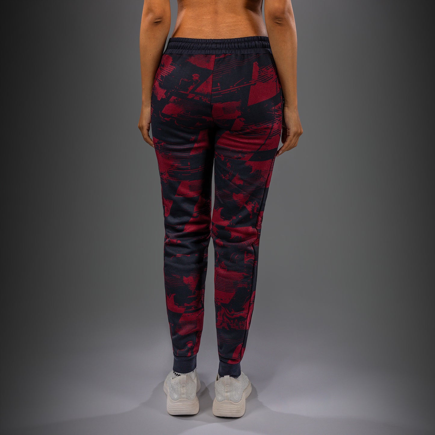 UFC Zenith by Venum Authentic Fight Week Hose Damen - Marineblau/Burgunderrot/Silber