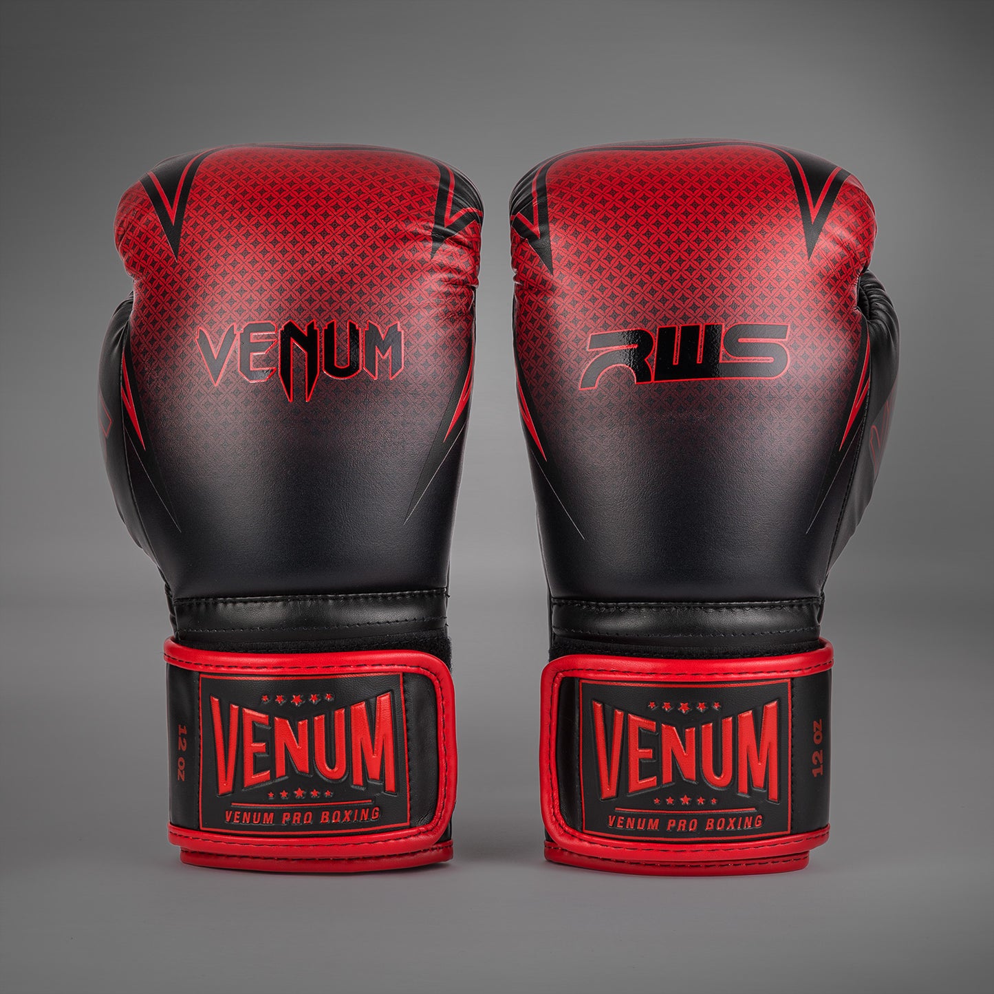 Venum x RWS 2.0 Boxhandschuhe – Schwarz/Rot
