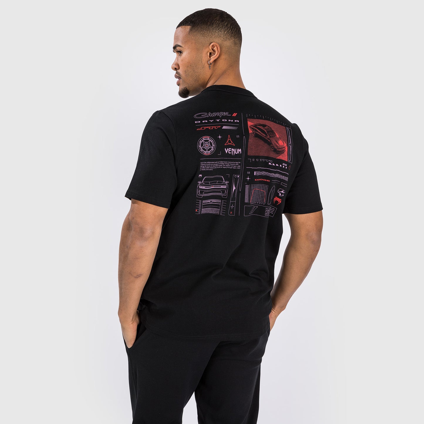 Venum x Dodge Banshee T-Shirt für Männer - Schwarz