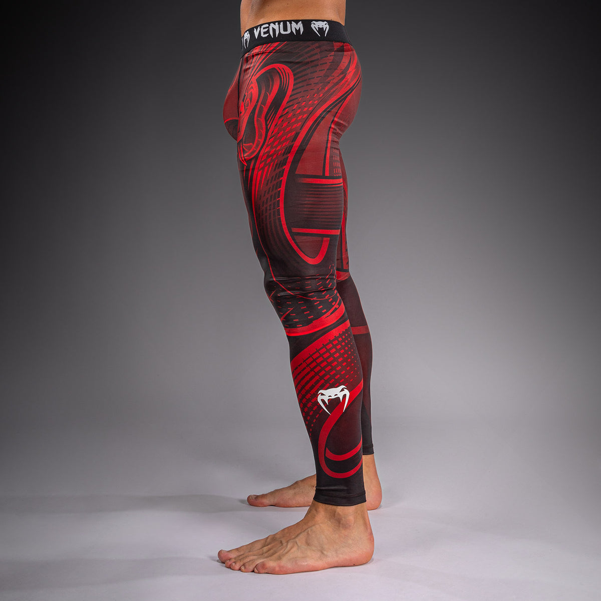 Venum Crimson Viper 2.0 Kompressionsleggings - Schwarz/Rot