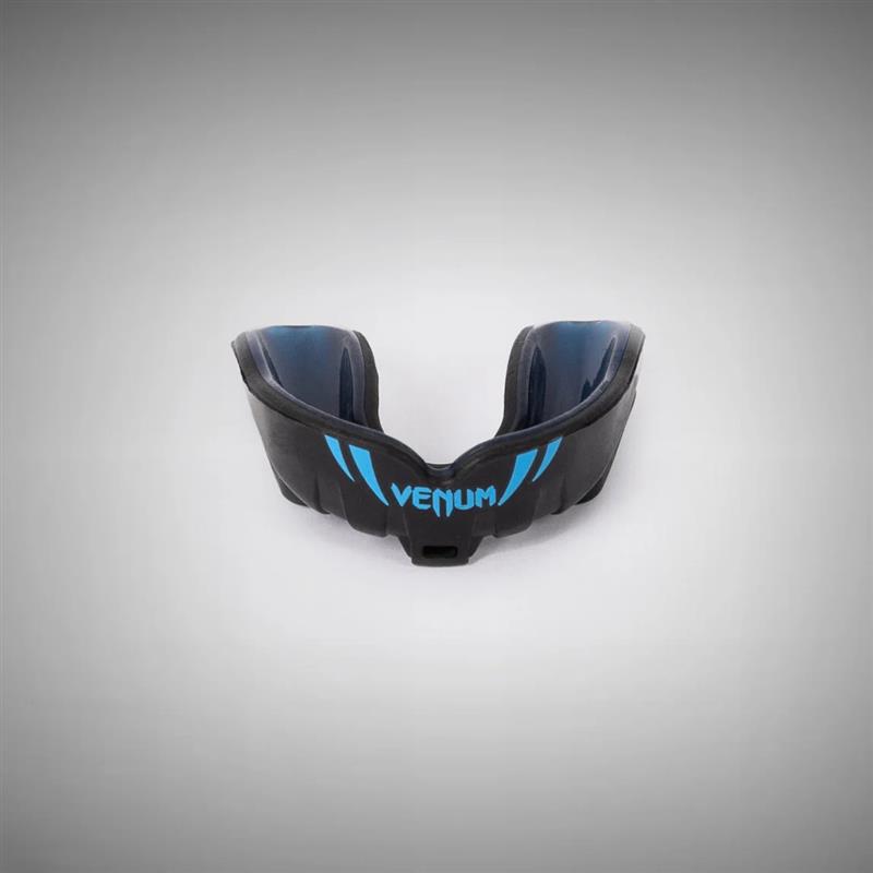 Venum Challenger Kinder Mundschutz Mit Riemen/Ohne Riemen - Schwarz/Blau
