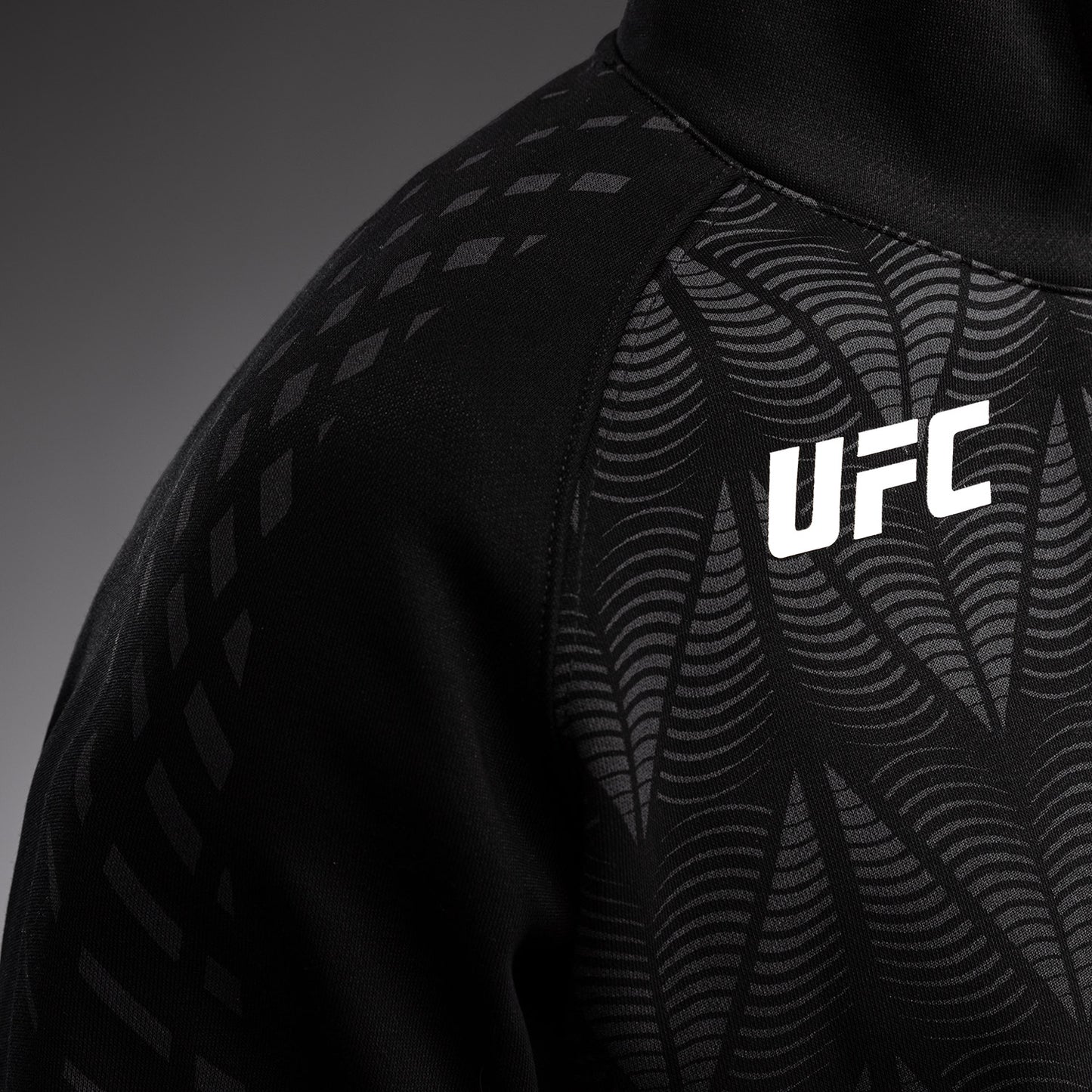 UFC Zenith by Venum Replica Zip Hoodie Herren - Schwarz