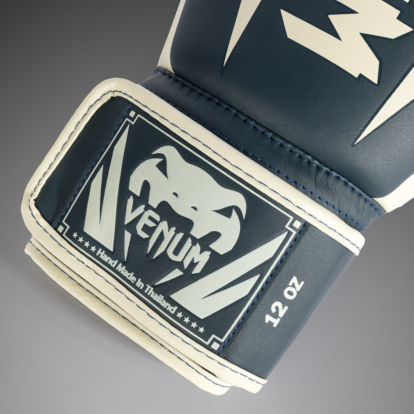 Venum Elite Boxhandschuhe - Weiß/Marineblau