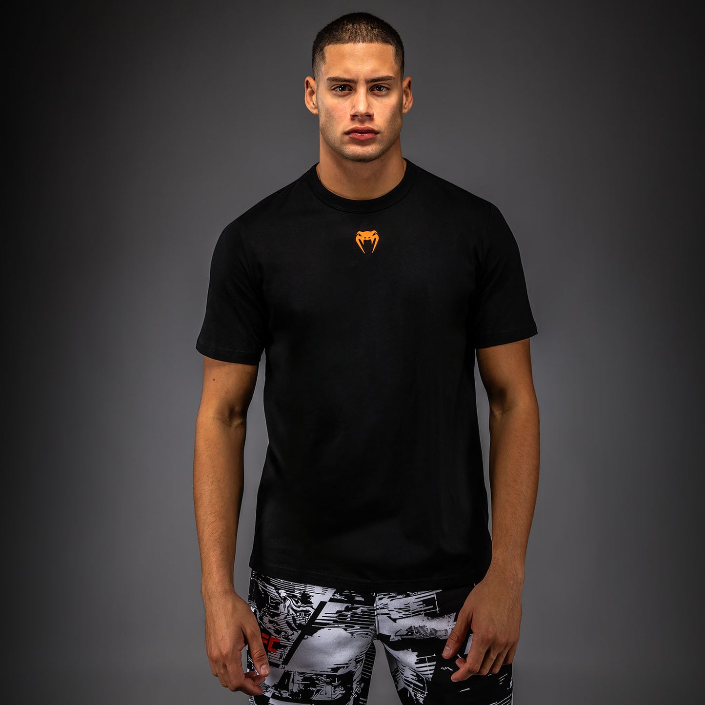 UFC Zenith by Venum Authentic Fight Week Kurzarm T-Shirt Herren - Schwarz