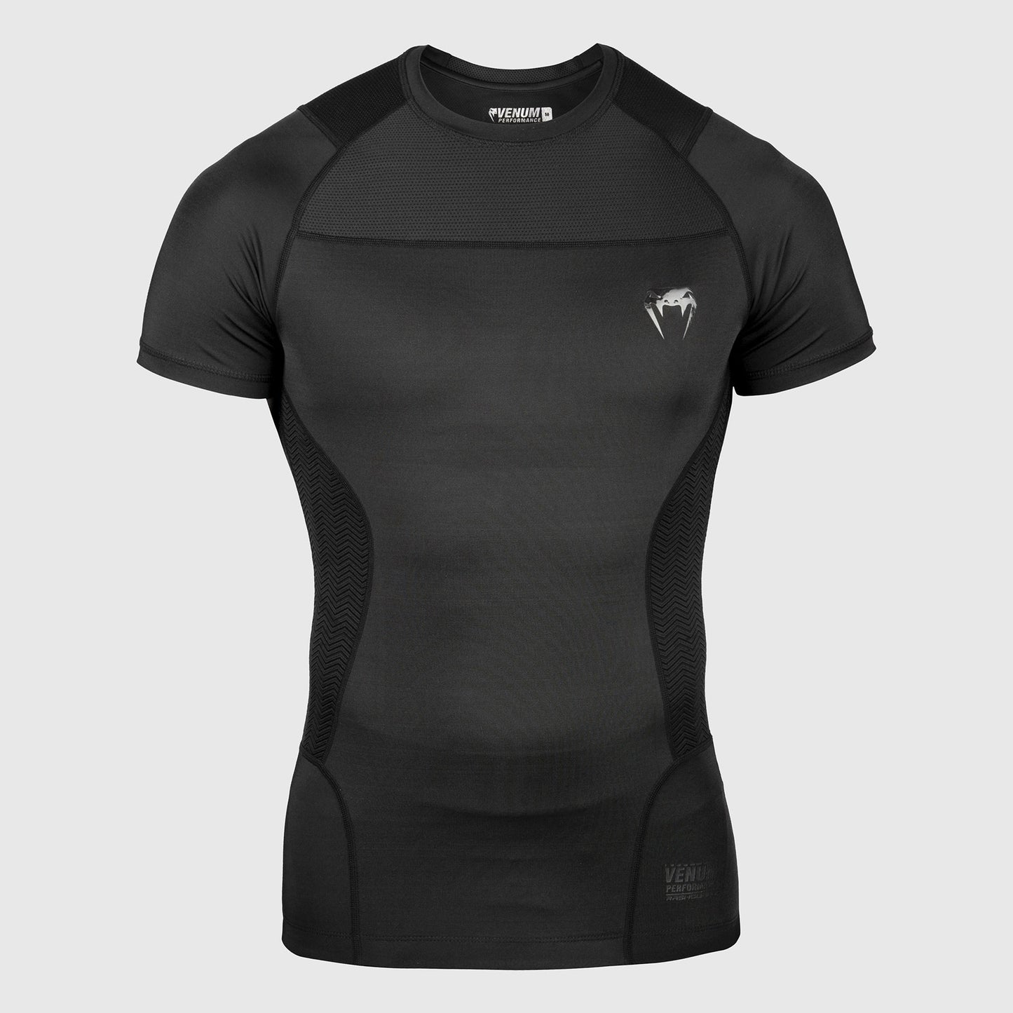 Rashguard Venum G-Fit - Kurzarm - Schwarz