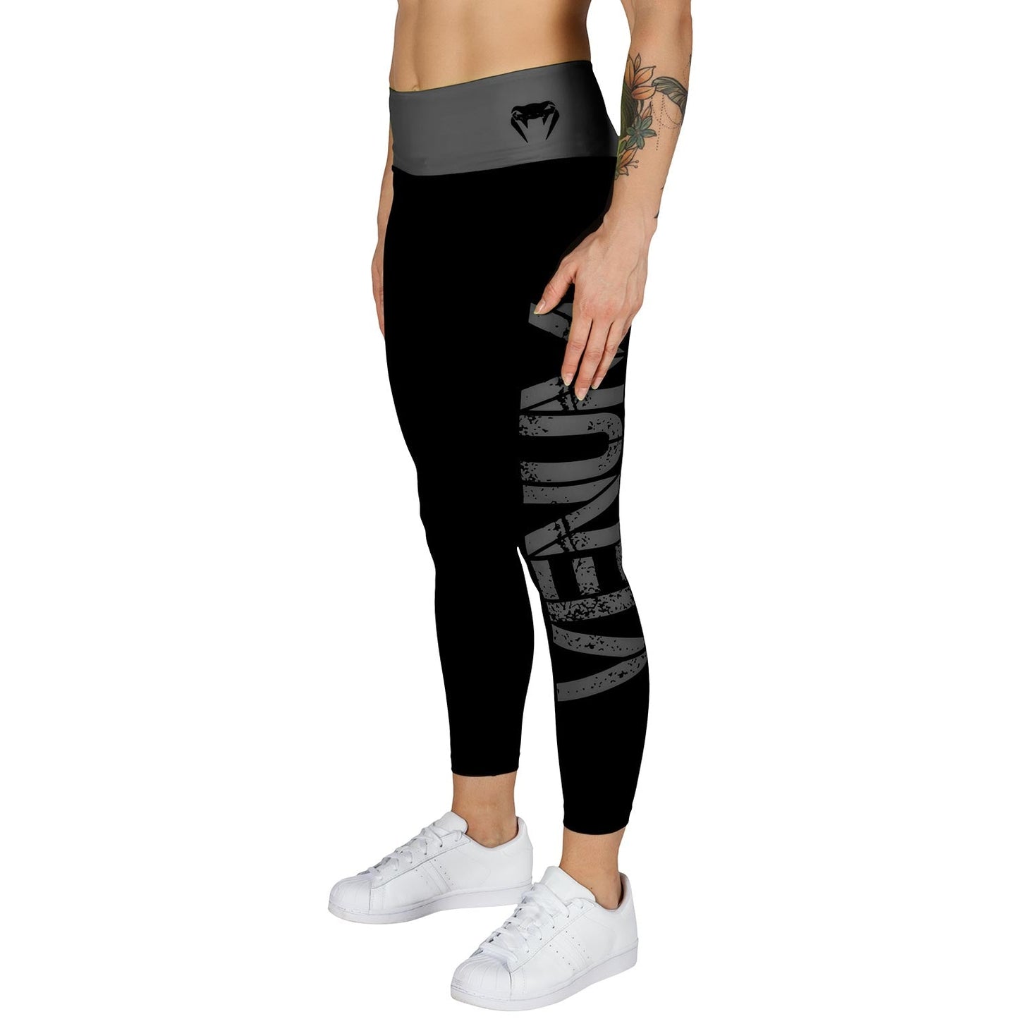 Venum Power Leggings - Schwarz/Grau