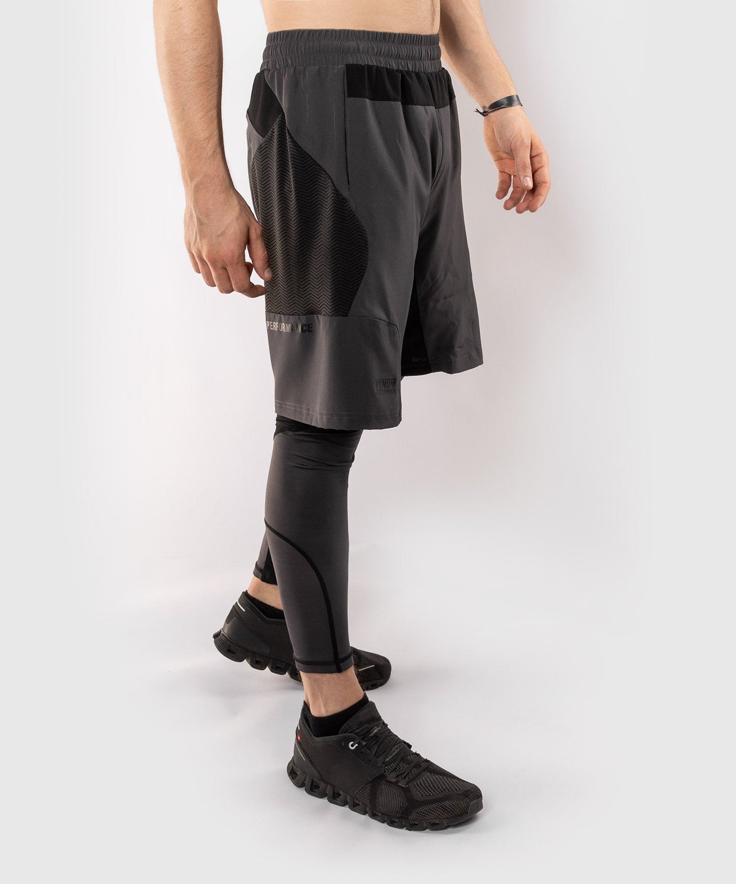 Venum G-Fit Trainings-Shorts - Grau/Schwarz
