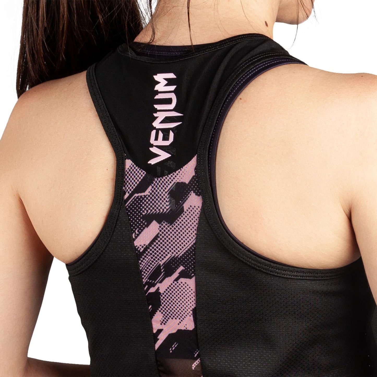 Ärmelloses Shirt Damen Venum Tecmo - Schwarz/Rosa