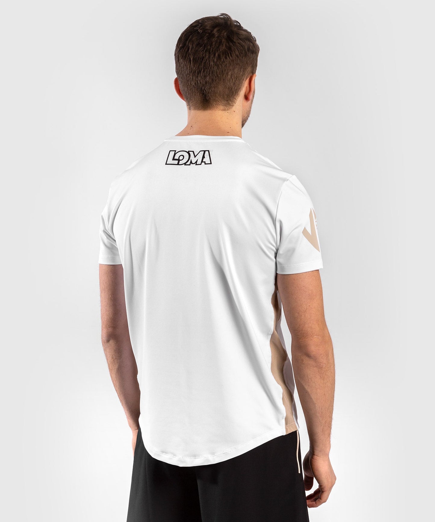 Venum Origins Dry Tech T-Shirt - Weiß/Schwarz
