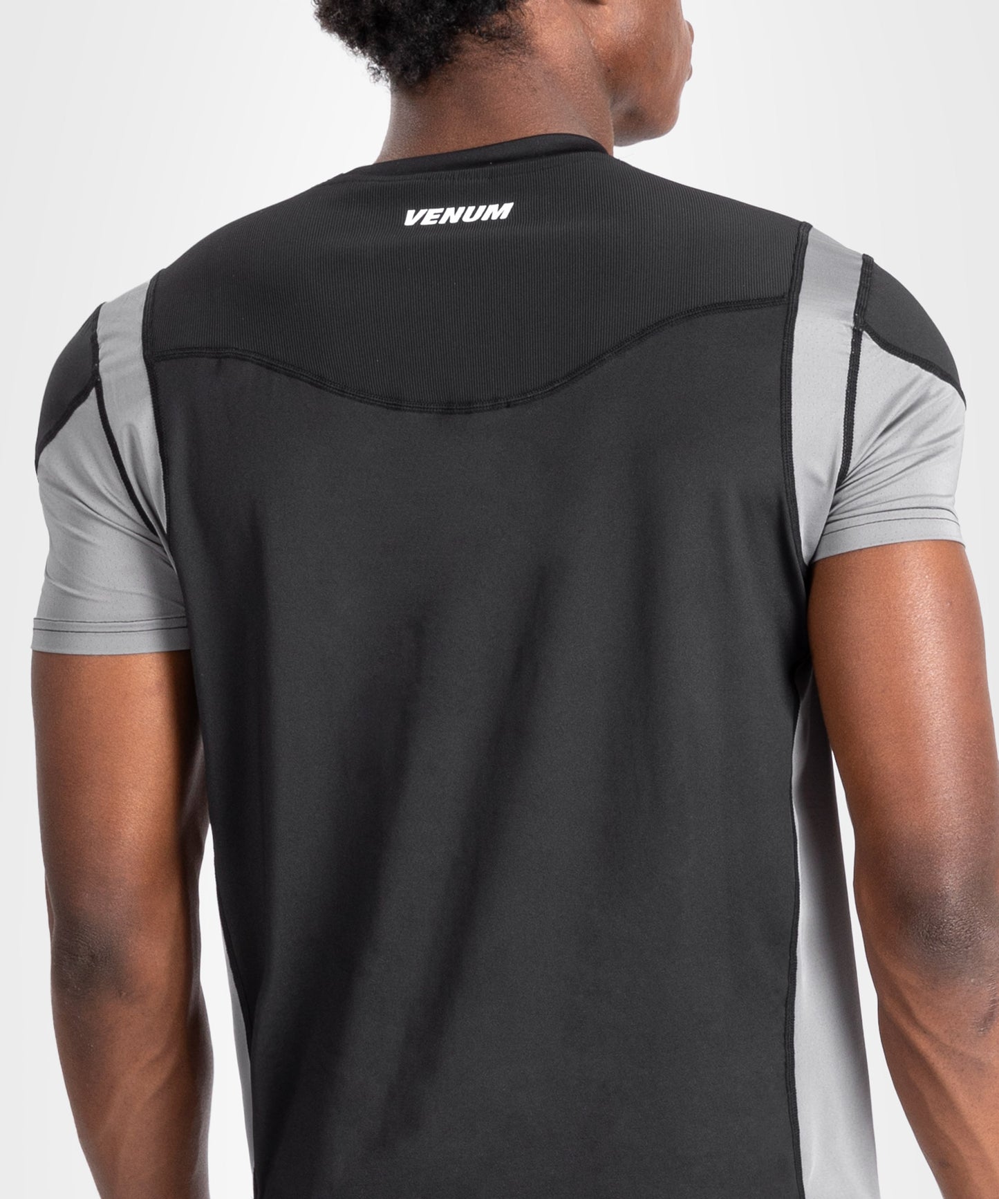 Venum Tempest Herren Dry-Tech T-Shirt - Schwarz/Grau