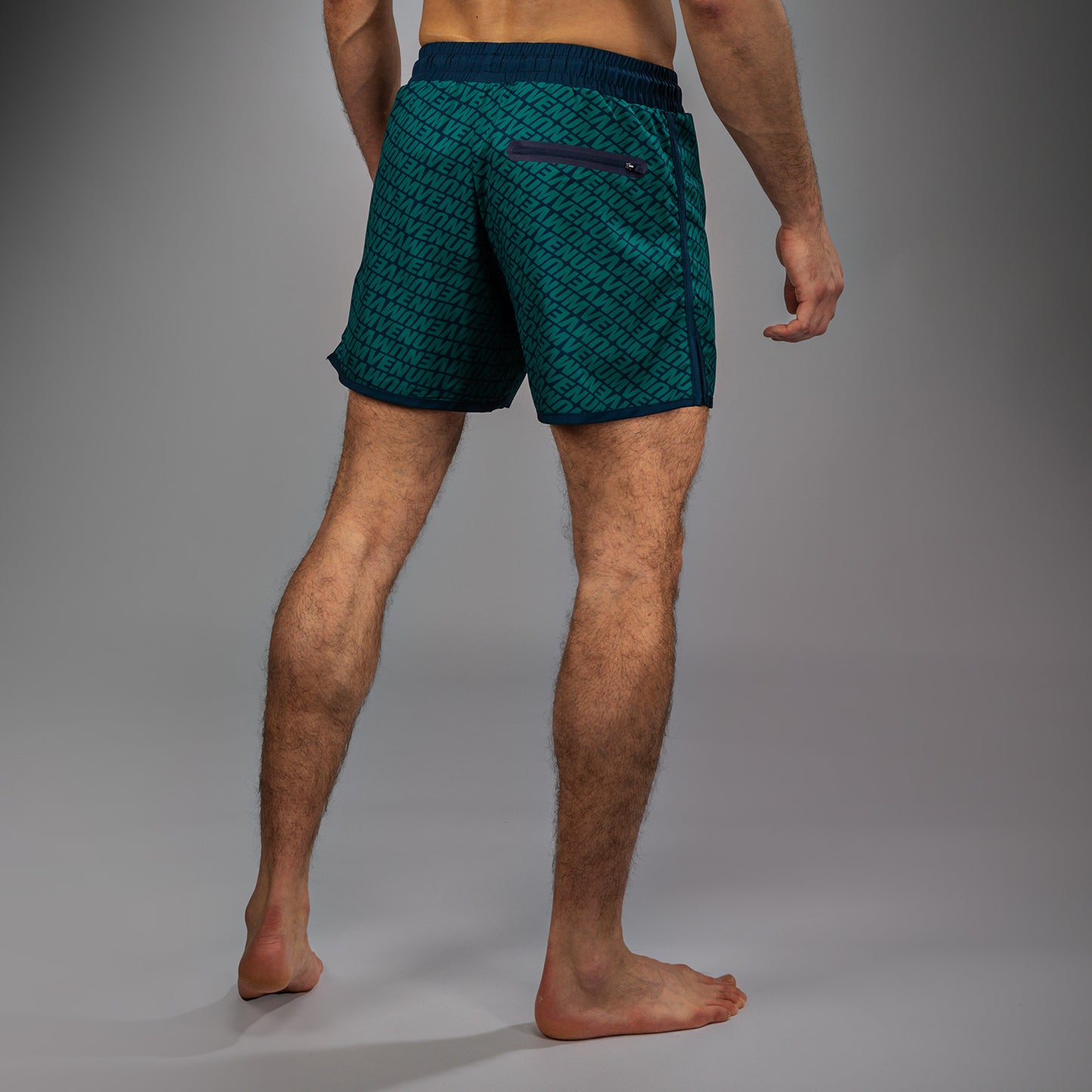 Venum Echo Boardshorts - Tiefsee Blau/Smargdgrün