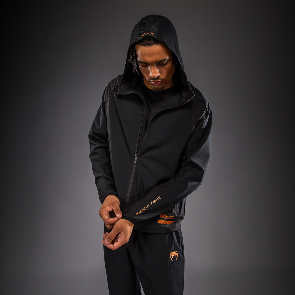Venum G-Fit Revolution Trainingsjacke - Schwarz/Kupfer